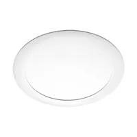 sg lighting -   spot encastrable sense blanc / blanc lisse  aluminium